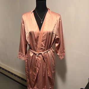 Pink robe